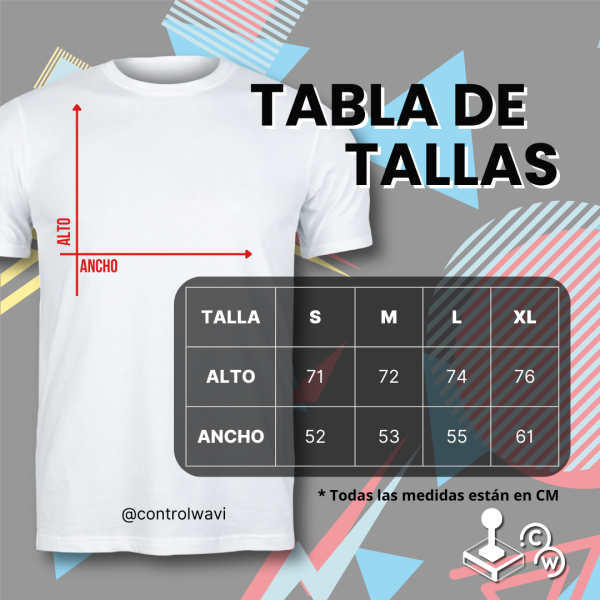 TABLA DE TALLAS
